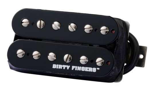 Gibson Pickup Dirty Fingers Quick Connect Rhythm in Double Black Gibson Pickup Dirty Fingers Quick Connect Rhythm in Double Black