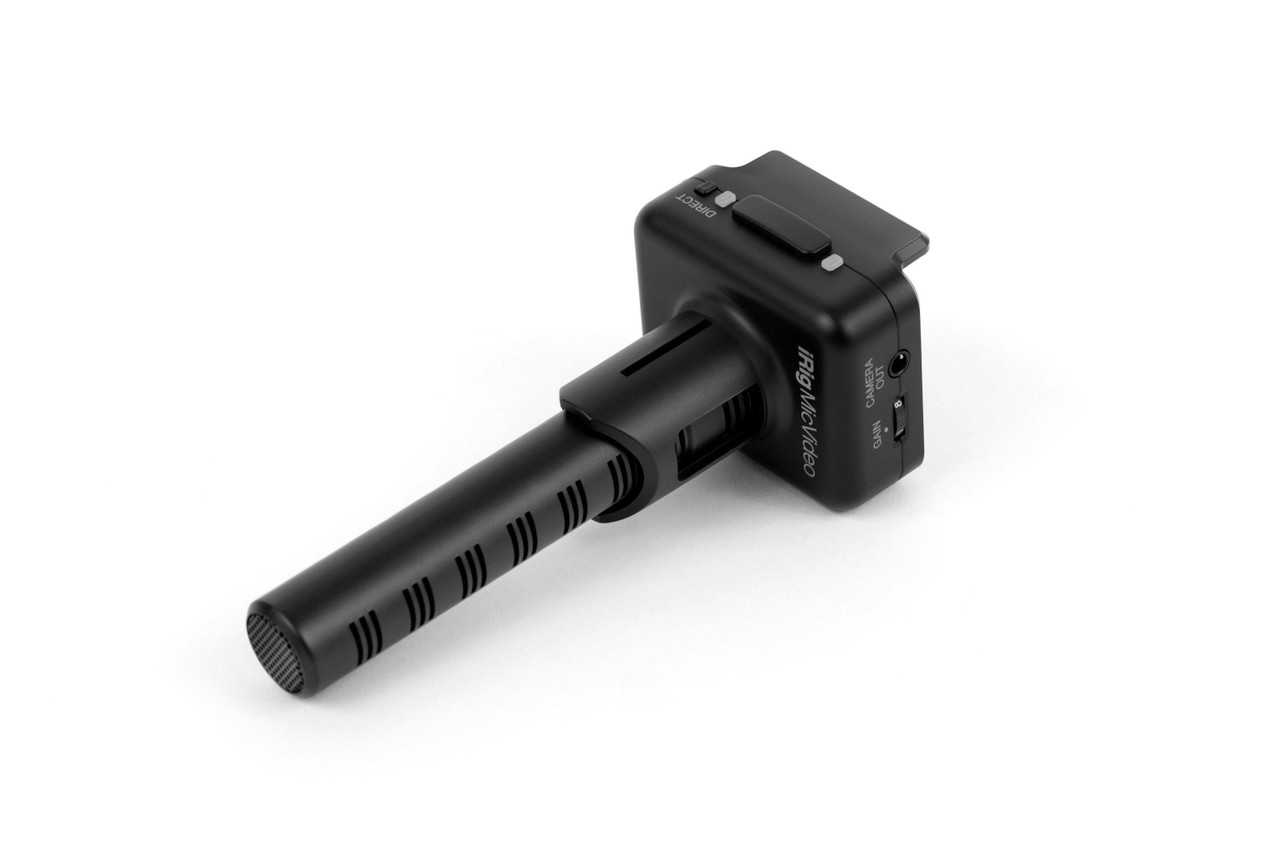 IK Multimedia iRig Mic Video Compact Shotgun-Style Mic IK Multimedia iRig Mic Video Compact Shotgun-Style Mic