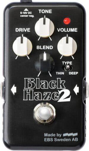 EBS Black Haze 2 Blended Drive Bass Pedal EBS Black Haze 2 Blended Drive Bass Pedal