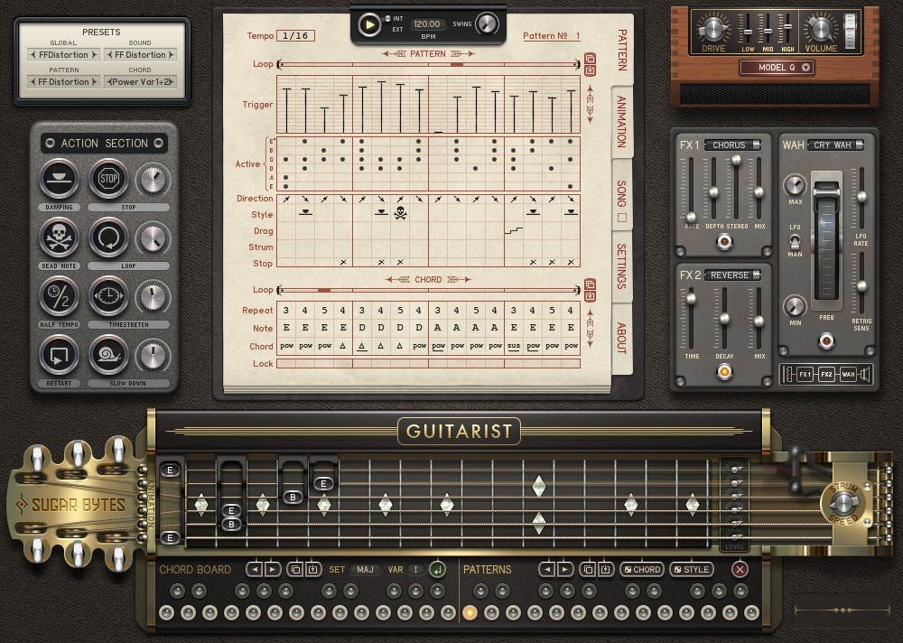 Sugar Bytes Guitarist Guitar Effects Plugin