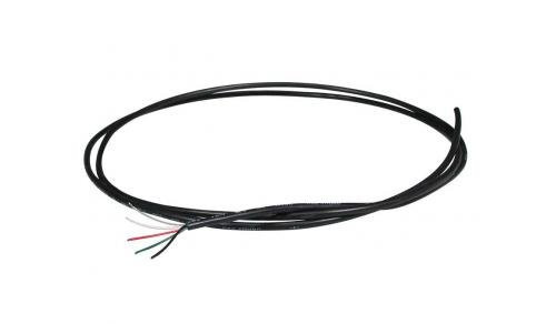Boston Guitar Parts USA made (Gavitt) waxed cotton braided push back wire, black, 1 foot Boston Guitar Parts USA made (Gavitt) waxed cotton braided push back wire, black, 1 foot