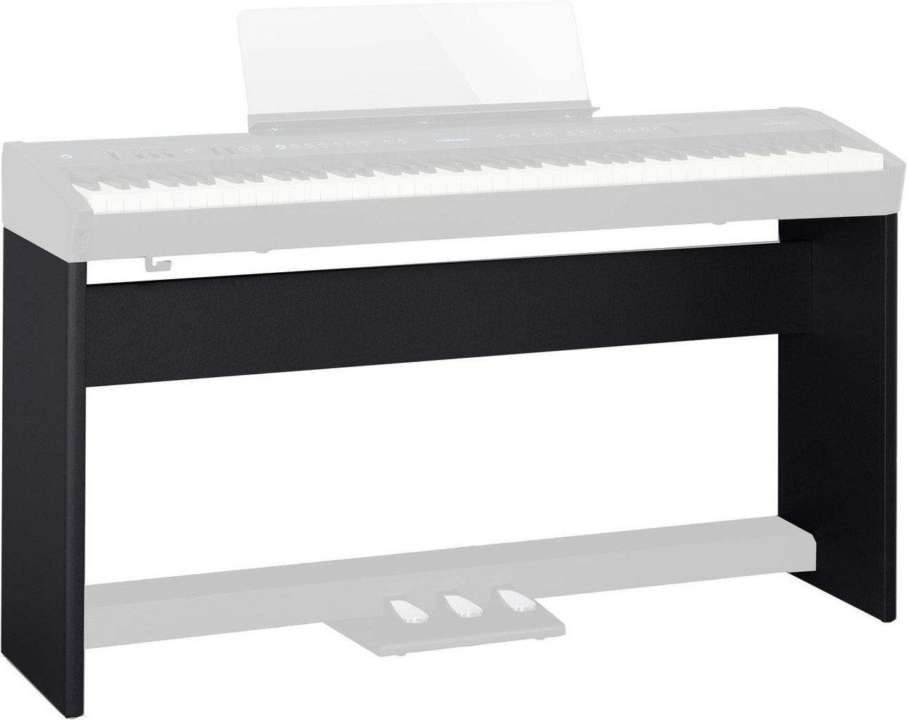 Roland KSC-72 Wood Frame FP-60 Stand In Black Roland KSC-72 Wood Frame FP-60 Stand In Black