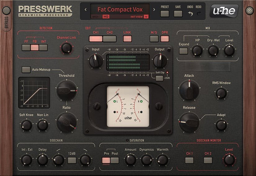 u-he Presswerk Dynamics Processor Plugin
