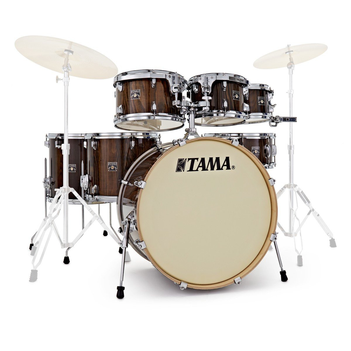 Tama Superstar Classic 22" 7-Piece Acoustic Shell Pack in Gloss Java Lacebark Pine Tama Superstar Classic 22" 7-Piece Acoustic Shell Pack in Gloss Java Lacebark Pine