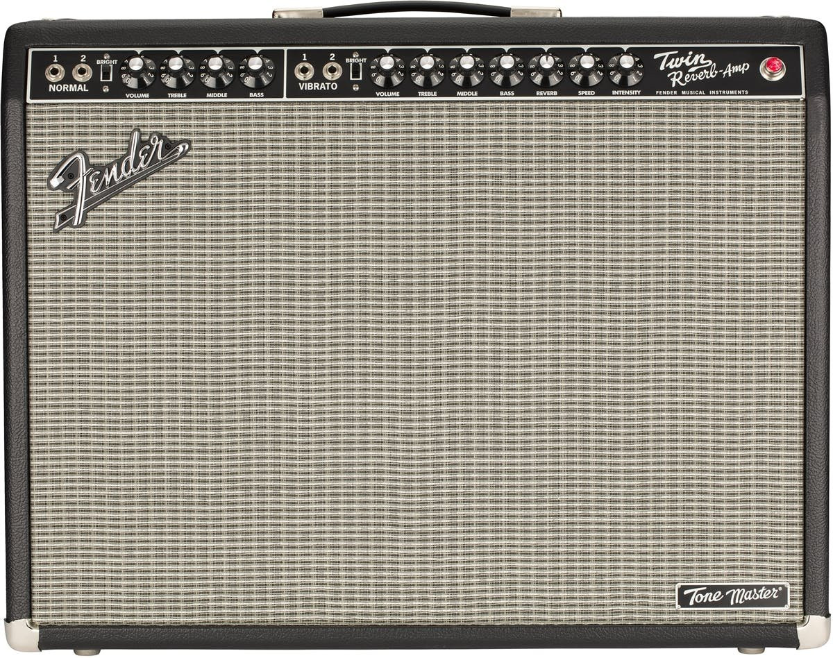 Fender Tone Master Twin Reverb Black Guitar Amp Combo Fender Tone Master Twin Reverb Black Guitar Amp Combo