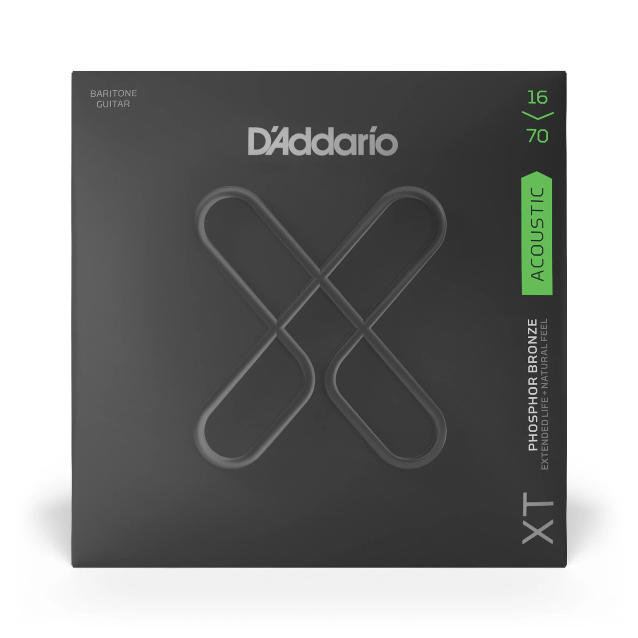 Daddario XTAPB1670 XT Acoustic Phosphor Bronze Baritone Medium 16-70 Daddario XTAPB1670 XT Acoustic Phosphor Bronze Baritone Medium 16-70
