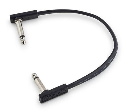 Rockboard Flat Patch Cable - 7 7-8 inch - Black