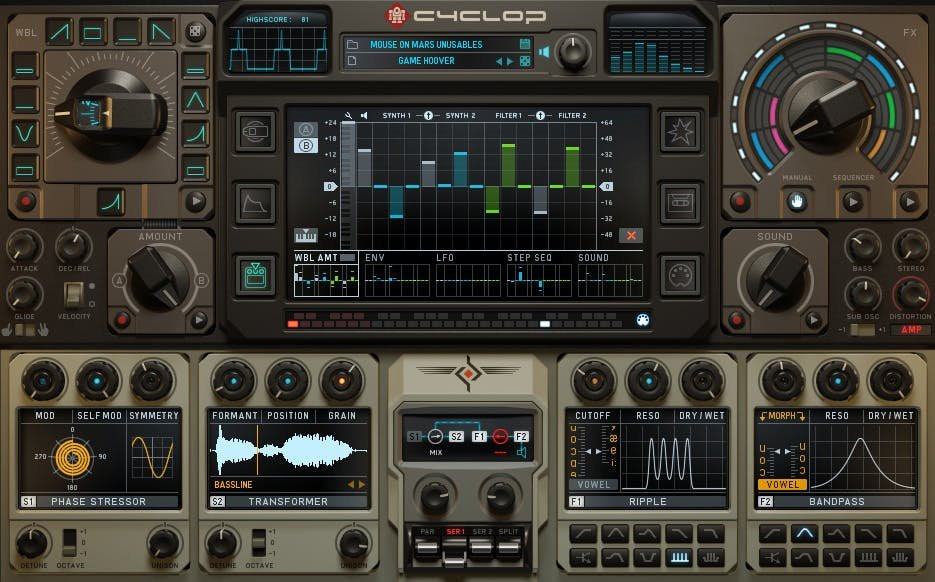 Sugar Bytes Cyclop Dubstep Synthesizer Plugin