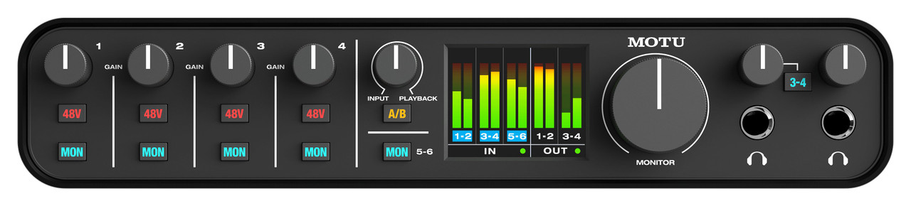 MOTU M4 4-in / 4-out USB-C Audio Interface - Andertons Music Co.