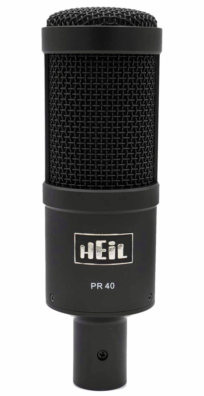 Heil Sound PR 40 Large Diameter Studio Microphone in Black Heil Sound PR 40 Large Diameter Studio Microphone in Black