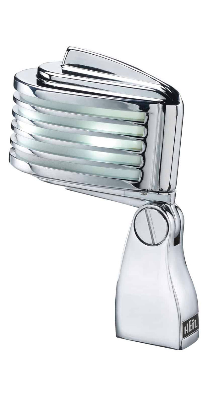 Heil Sound The Fin Dynamic Microphone Chrome/White Heil Sound The Fin Dynamic Microphone Chrome/White