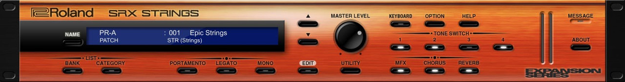 Roland Cloud SRX Strings Virtual Instrument Plugin - Lifetime Key