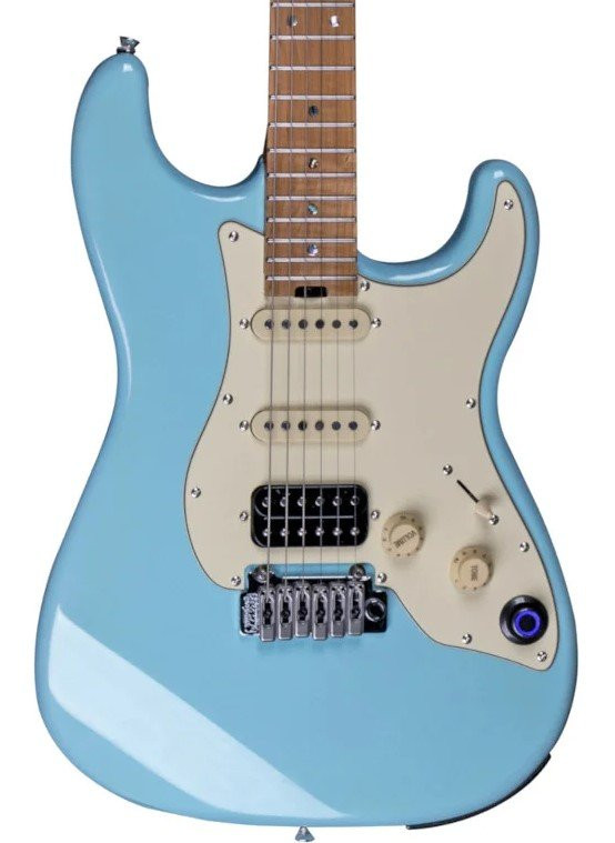 Mooer GTRS P801 Professional Intelligent Guitar In Blue Roasted Maple Board Mooer GTRS P801 Professional Intelligent Guitar In Blue Roasted Maple Board