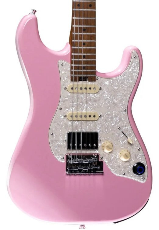 Mooer GTRS S801 Standard Intelligent Guitar In Pink Roasted Maple Board Mooer GTRS S801 Standard Intelligent Guitar In Pink Roasted Maple Board