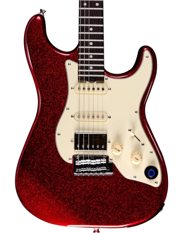 Mooer GTRS S800 Standard Intelligent Guitar in Metal Red Rosewood Board Mooer GTRS S800 Standard Intelligent Guitar in Metal Red Rosewood Board