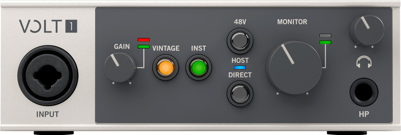 Universal Audio Volt 1 1-in/2-out USB 2.0 Audio Interface Universal Audio Volt 1 1-in/2-out USB 2.0 Audio Interface