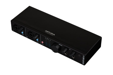 Arturia MiniFuse 4 Black Audio Interface - andertons-cas