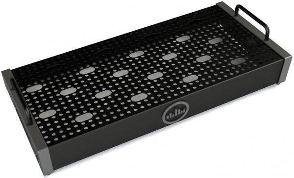 Temple Audio Templeboard SOLO 8.5x18in Pedalboard in Gunmetal Temple Audio Templeboard SOLO 8.5x18in Pedalboard in Gunmetal