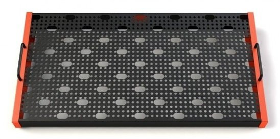 Temple Audio Templeboard DUO 12.5x24in Pedalboard in Temple Red Temple Audio Templeboard DUO 12.5x24in Pedalboard in Temple Red