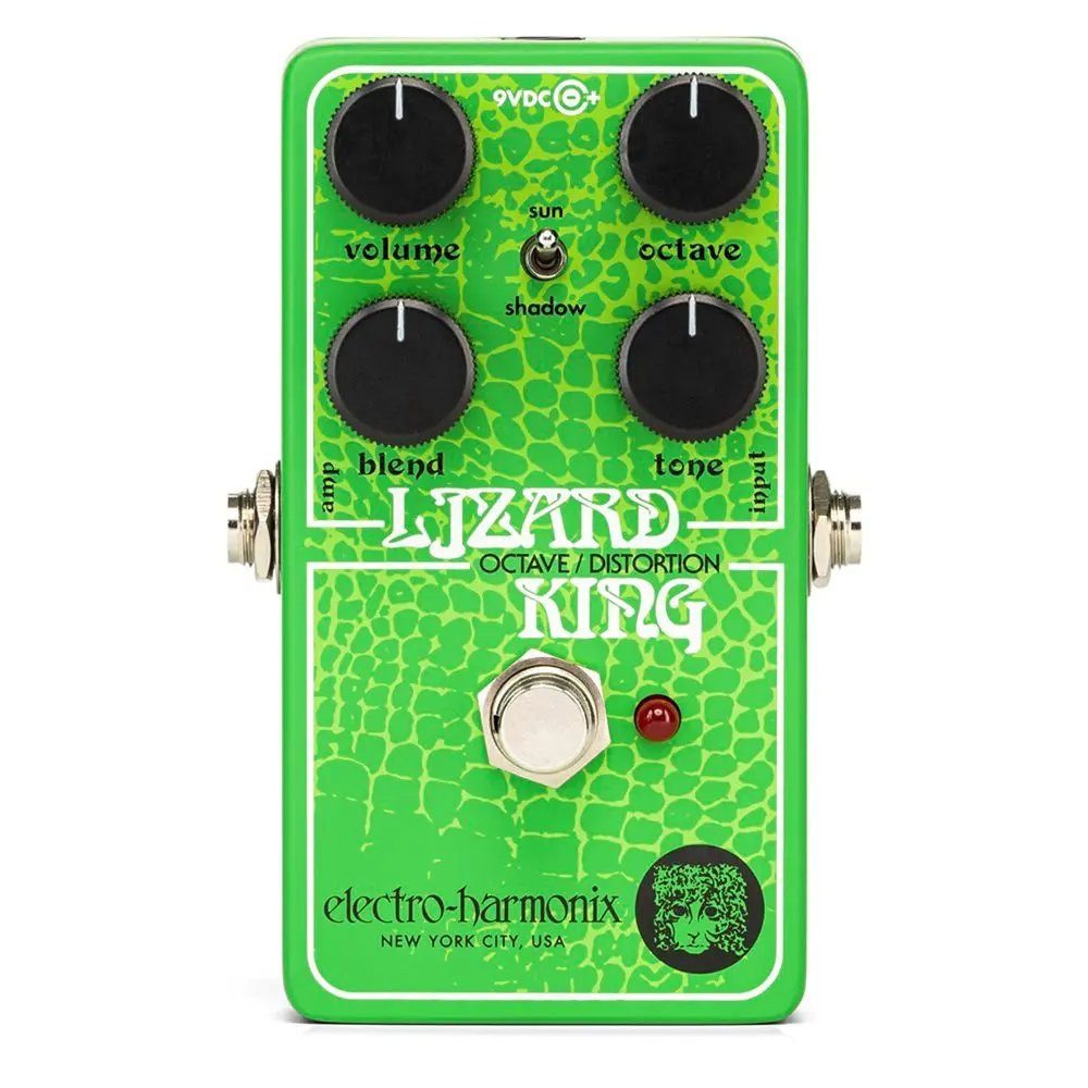 Electro Harmonix JHS Lizard King Vintage Octave Fuzz Distortion Pedal Electro Harmonix JHS Lizard King Vintage Octave Fuzz Distortion Pedal
