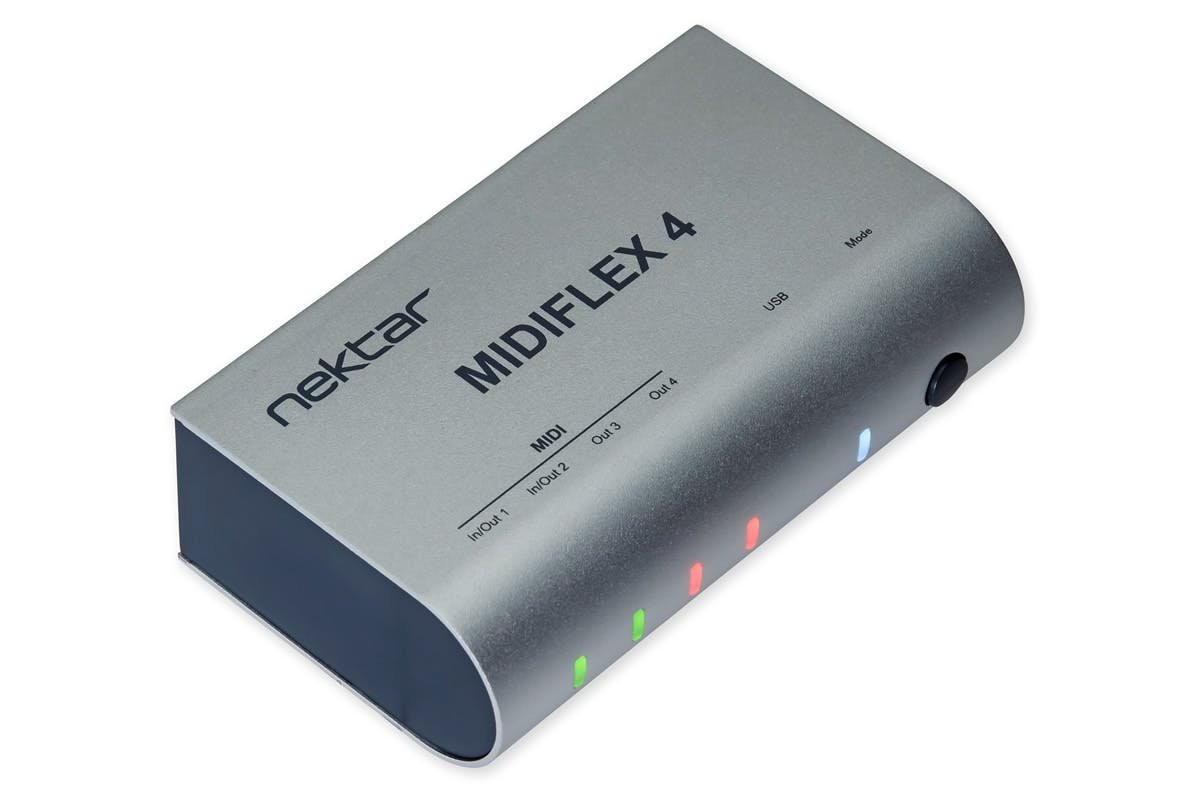 Nektar Midiflex 4 Compact 4-Port USB MIDI Interface Nektar Midiflex 4 Compact 4-Port USB MIDI Interface