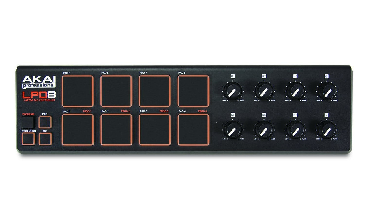 Akai Professional LPD8 Laptop Pad MIDI Controller