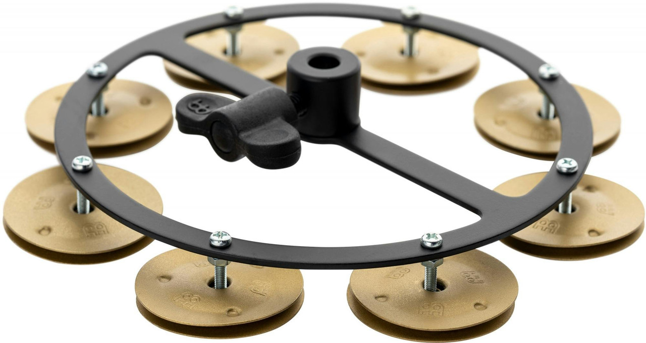 Meinl Artist Series Benny Greb Sand 5in HiHat Tambourine Sand Blasted Brass Jingles Meinl Artist Series Benny Greb Sand 5in HiHat Tambourine Sand Blasted Brass Jingles