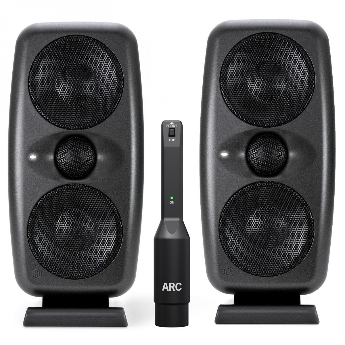 IK Multimedia iLoud MTM MK2 Reference Studio Monitor (2 monitors + 1 microphone) - PAIR