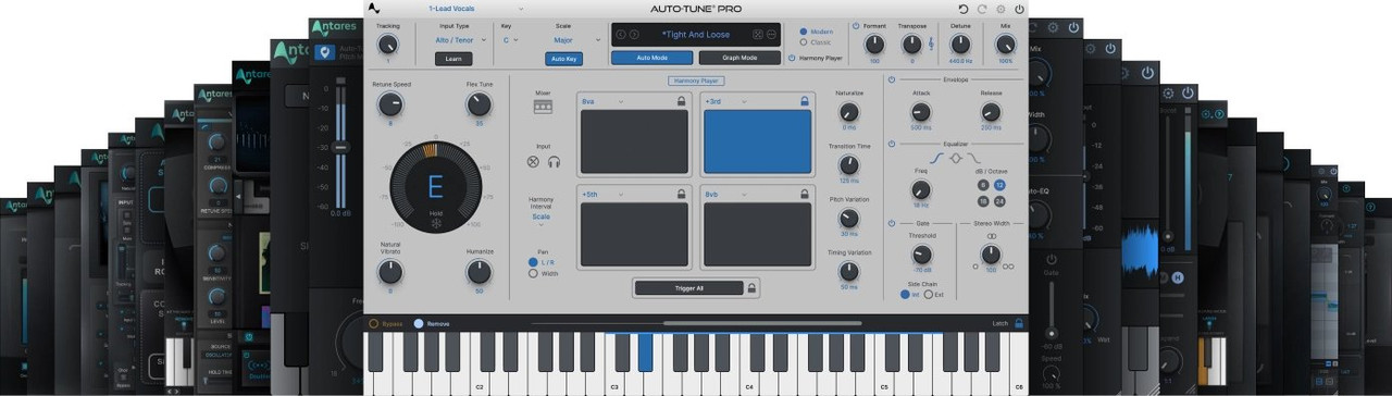 Antares AutoTune Unlimited Annual Subscription All current versions of AutoTune, 12 professional vocal effects, unlimi Antares AutoTune Unlimited Annual Subscription All current versions of AutoTune, 12 professional vocal effects, unlimi