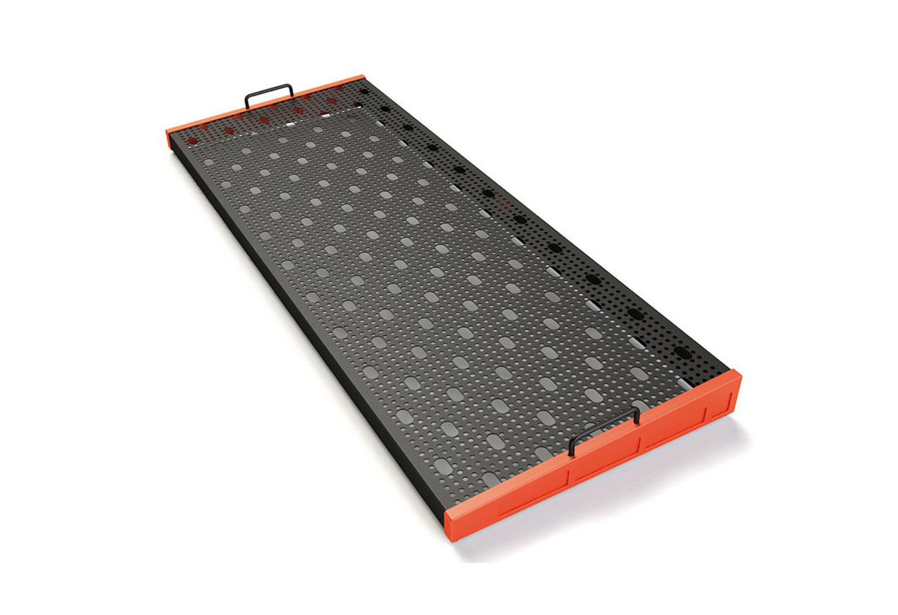 Temple Audio Templeboard TRIO 16.5x43in Pedalboard in Temple Red Temple Audio Templeboard TRIO 16.5x43in Pedalboard in Temple Red