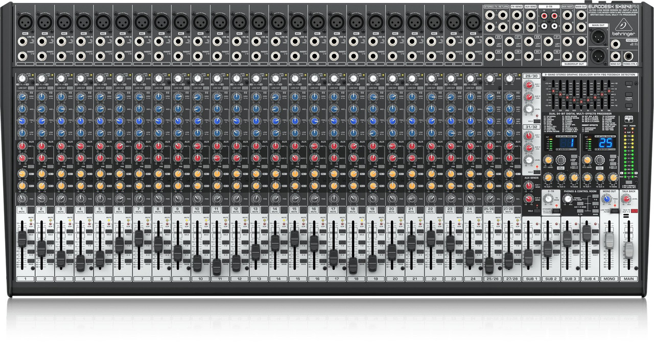 Behringer SX3242FX Ultra-Low Noise Design 32-Input Behringer SX3242FX Ultra-Low Noise Design 32-Input