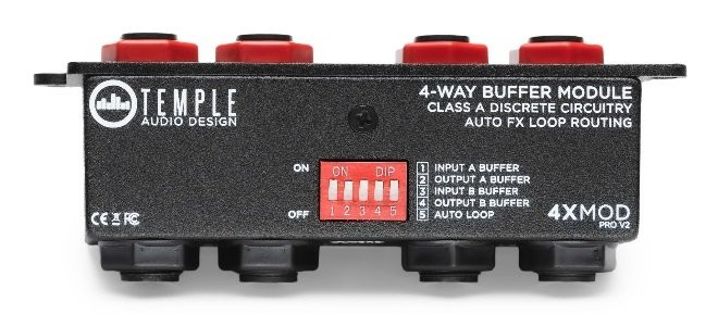 Temple Audio 4 Channel Buffer Module V2 Temple Audio 4 Channel Buffer Module V2