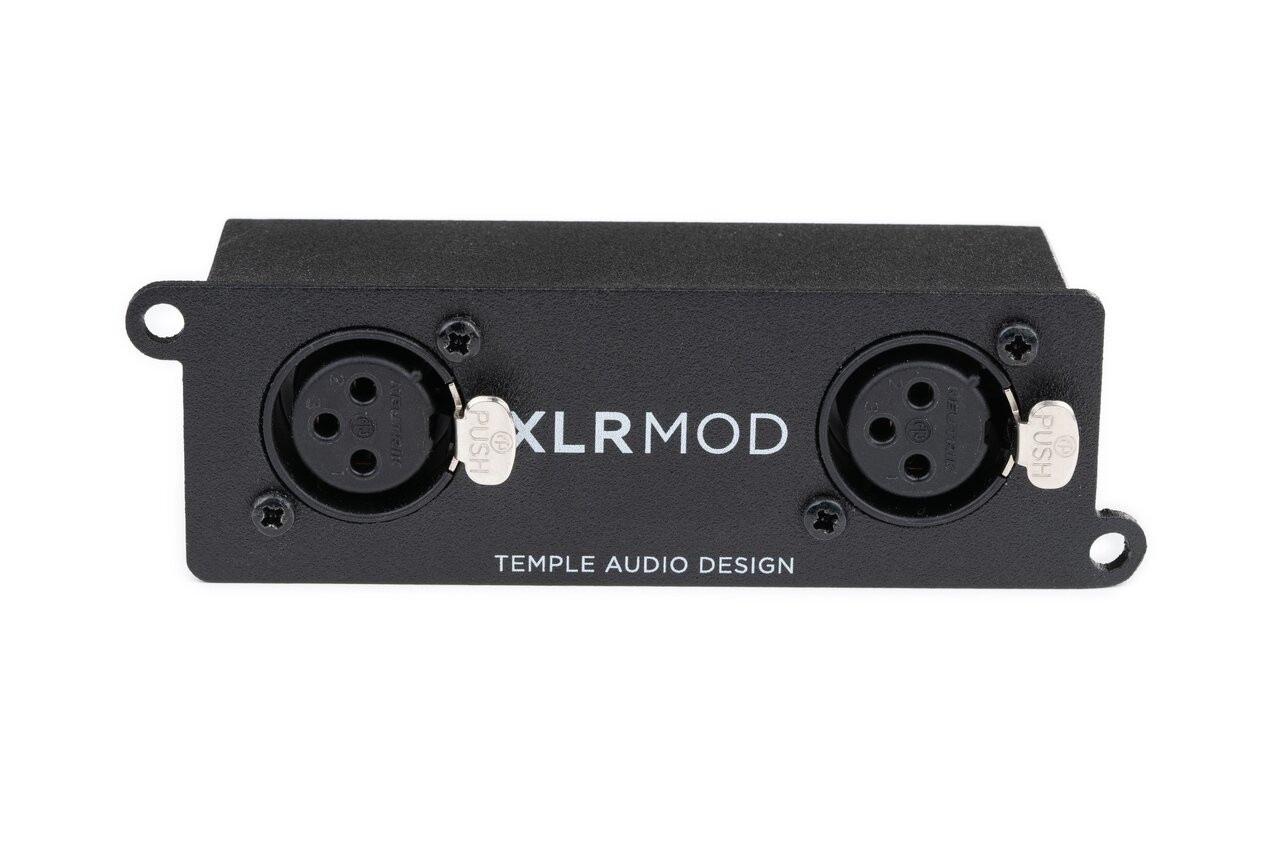 Temple Audio XLR Pass Thru Module (Female + Female) Temple Audio XLR Pass Thru Module (Female + Female)