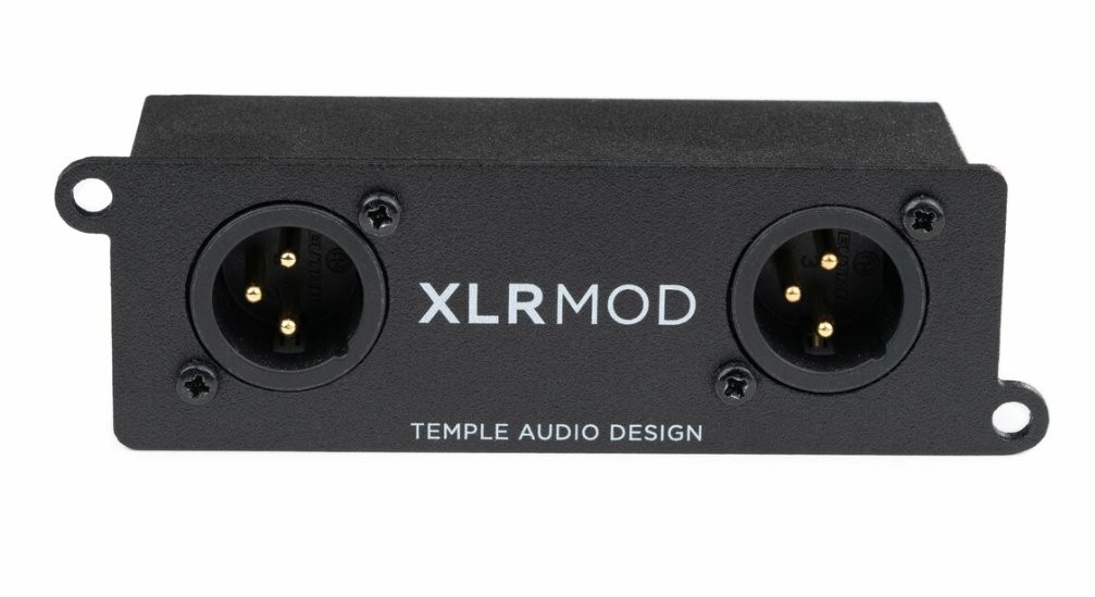 Temple Audio XLR Pass Thru Module (Male + Male) Temple Audio XLR Pass Thru Module (Male + Male)