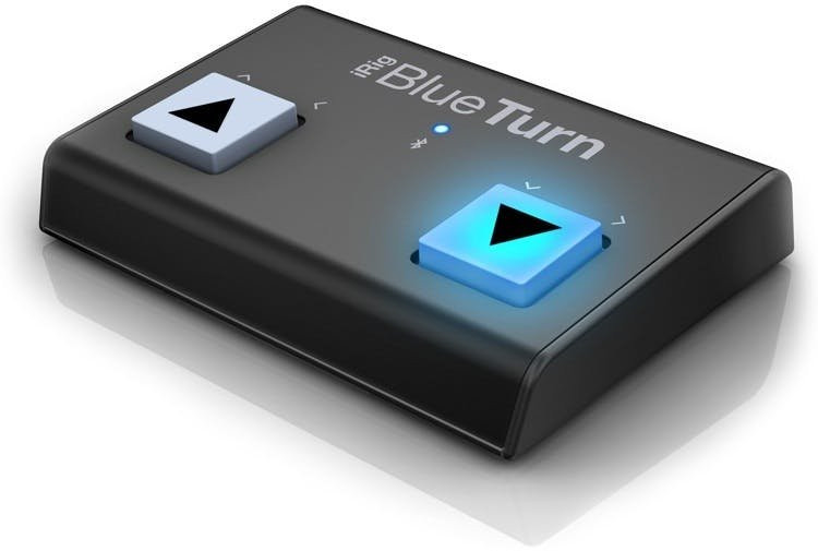 IK Multimedia iRig Blue Turn Bluetooth Page Turner IK Multimedia iRig Blue Turn Bluetooth Page Turner