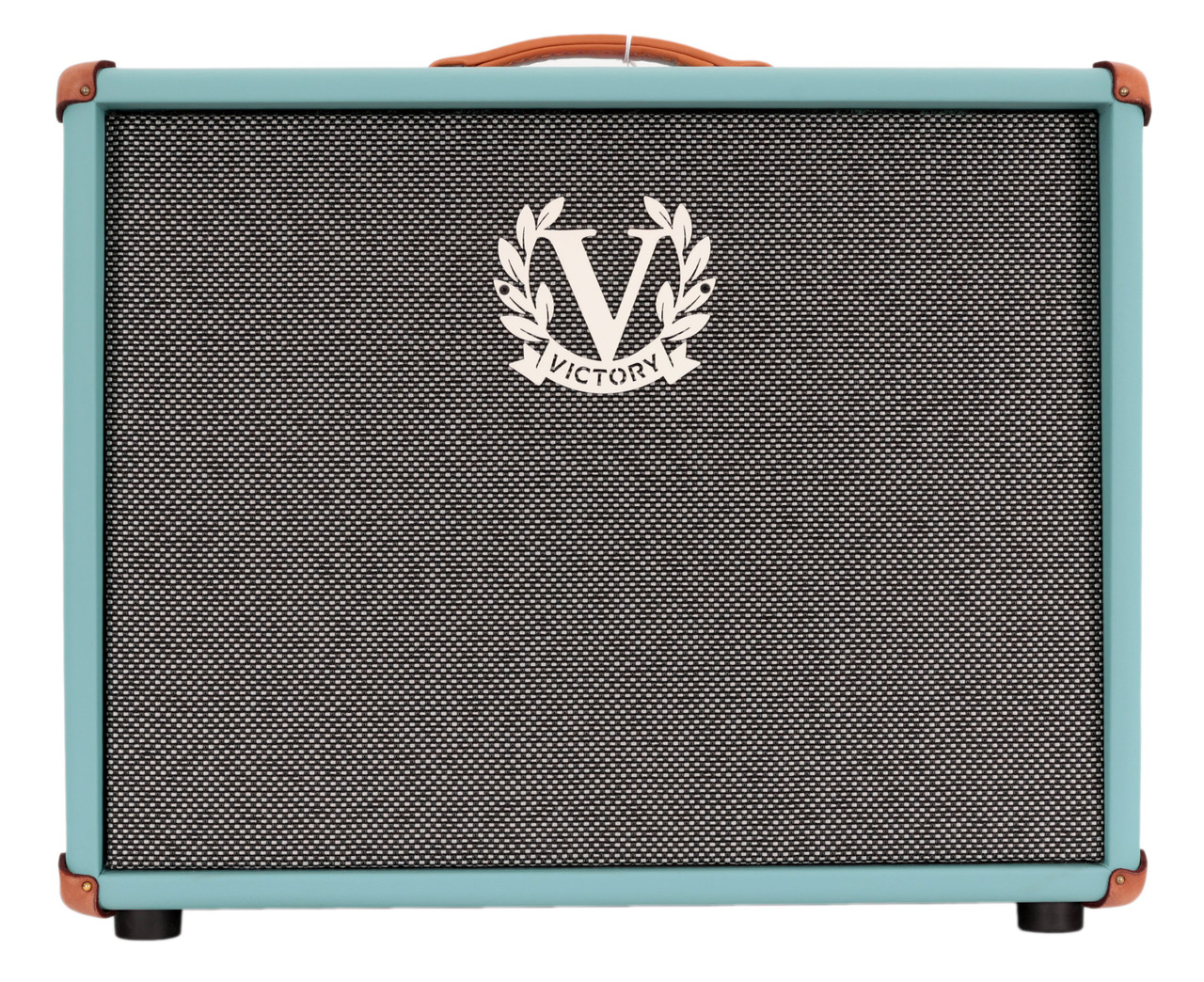 Victory MK 112 Open-Back Speaker Cabinet in Aqua with Celestion Alnico Gold Speaker