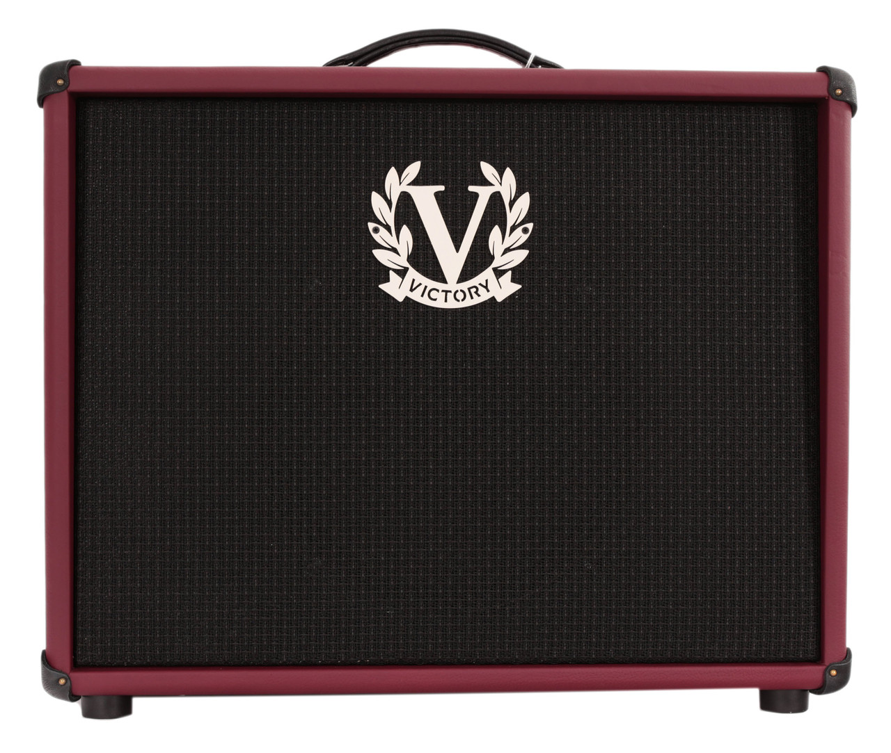 Victory MK 112 Closed-Back Speaker Cabinet in Burgundy with Celestion Alnico Gold Speaker