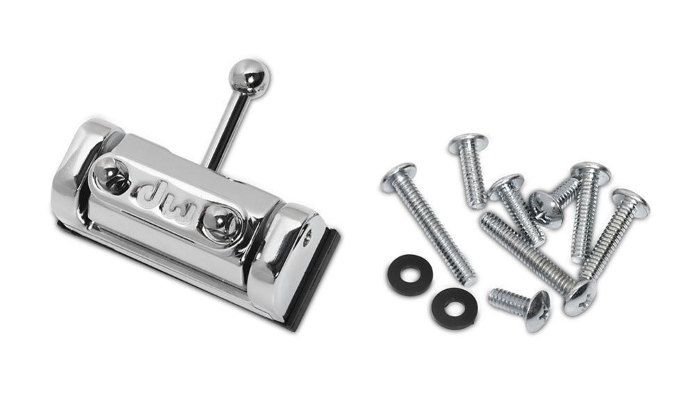 Snare Counter Holder 5 Position Butt Plate Chrome Snare Counter Holder 5 Position Butt Plate Chrome