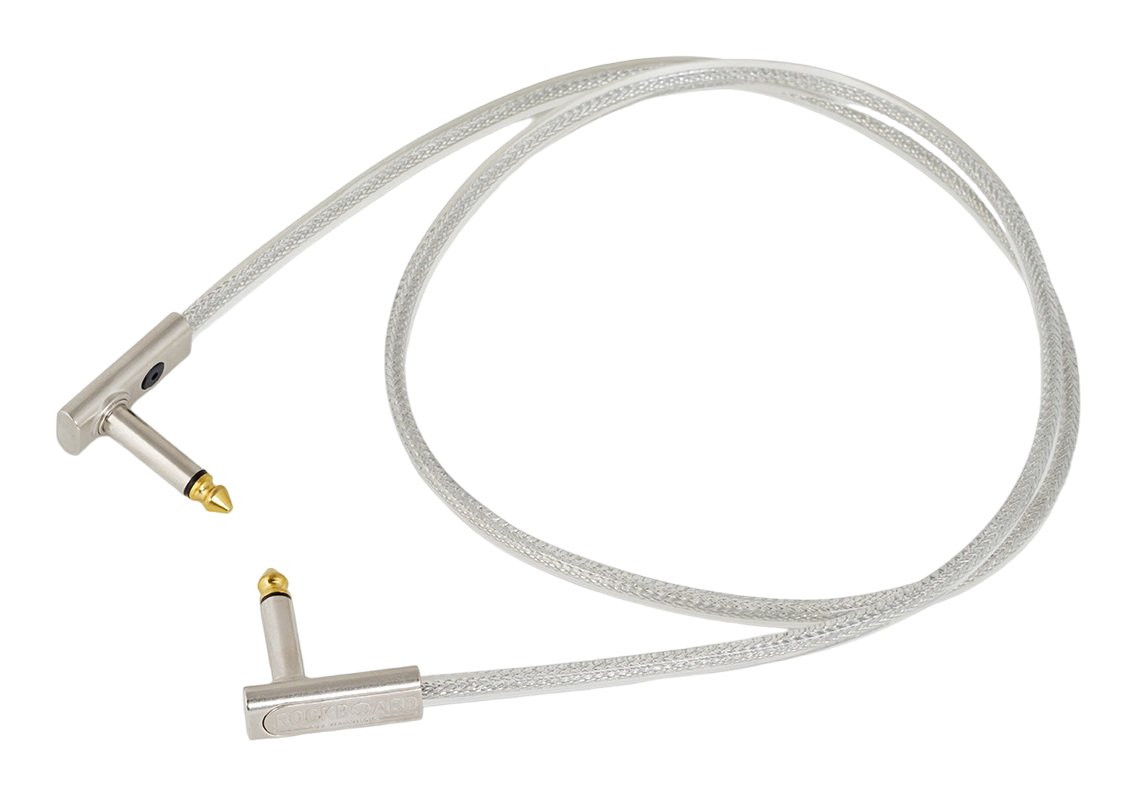 Rockboard Flat Patch Cable - 3 15/16 inch in Sapphire Rockboard Flat Patch Cable - 3 15/16 inch in Sapphire