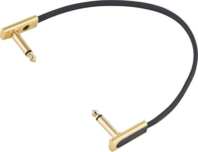 Rockboard Flat Patch Cable - 7 7/8 Inch in Gold Rockboard Flat Patch Cable - 7 7/8 Inch in Gold
