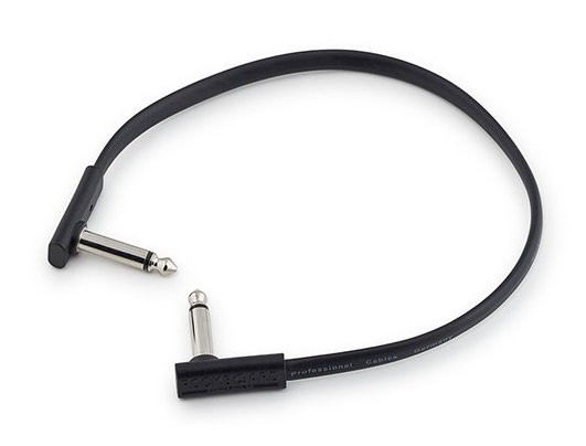 Rockboard Flat Patch Cable - 17 11/16 inch in Black