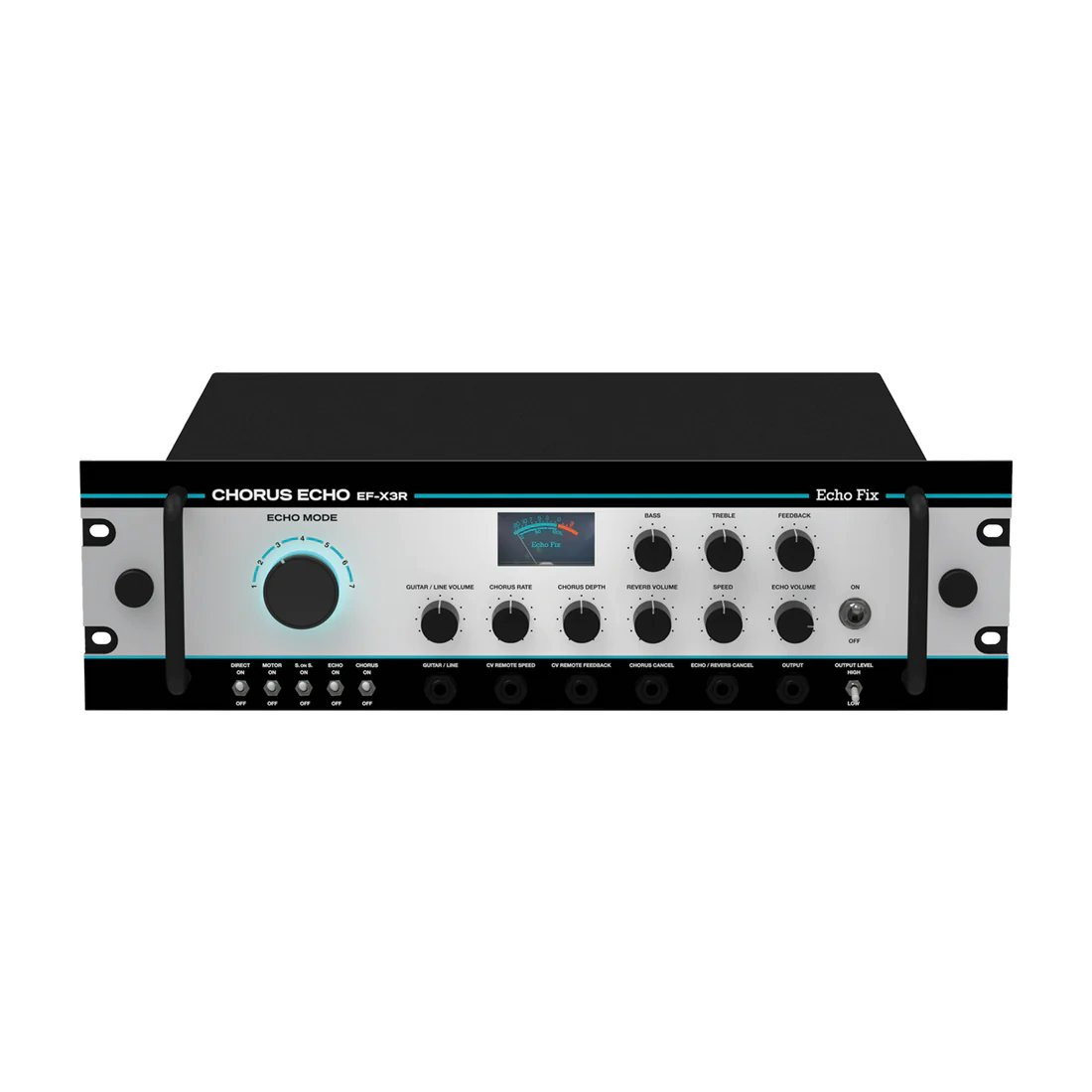 Echo Fix EF-X3 Rackmount Chorus Echo with BBD Analog Chorus & Spring Reverb Silver Echo Fix EF-X3 Rackmount Chorus Echo with BBD Analog Chorus & Spring Reverb Silver