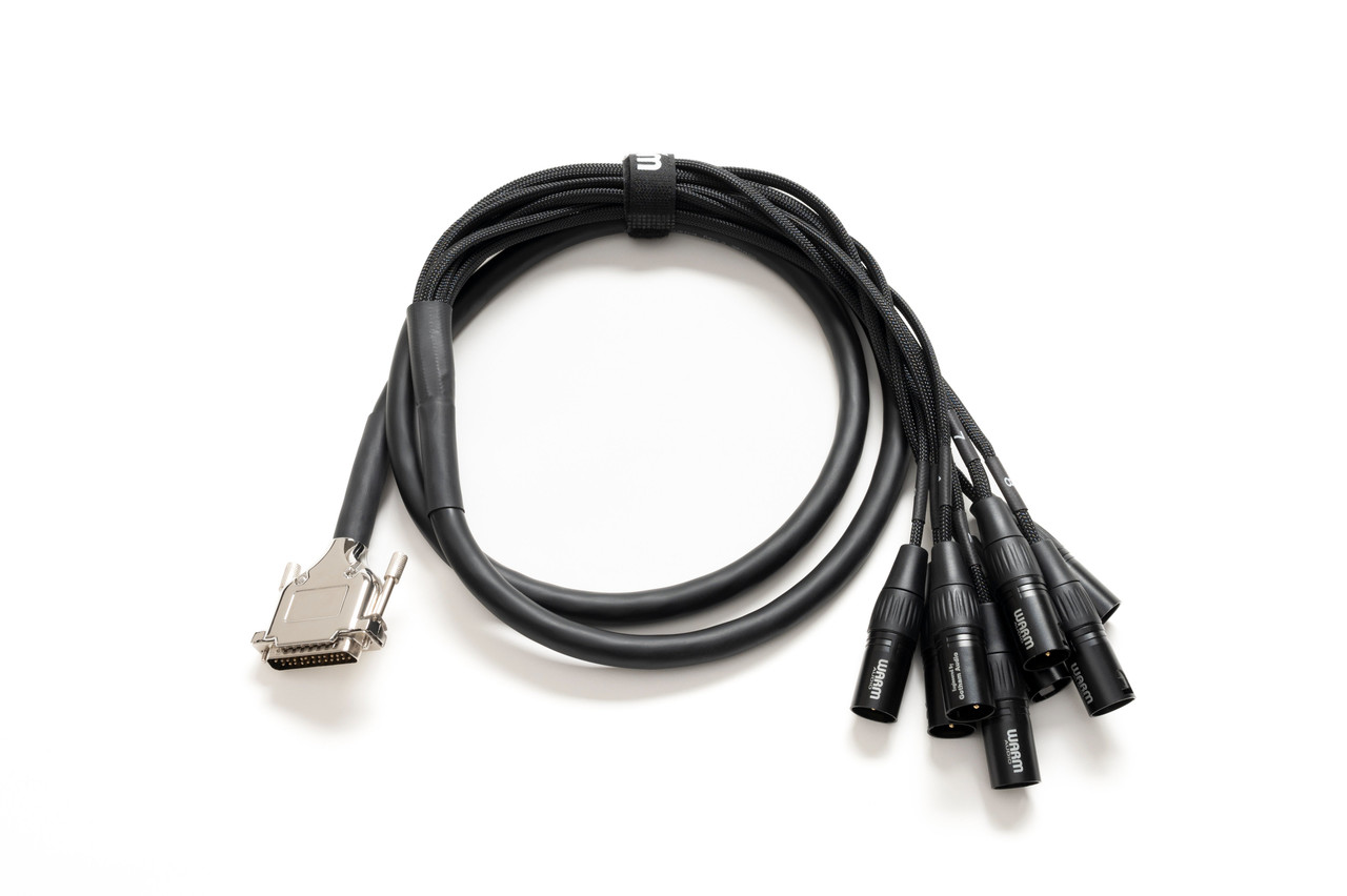 Warm Audio Premier DB25-XLR-M Cable 6ft / 1.8m Warm Audio Premier DB25-XLR-M Cable 6ft / 1.8m