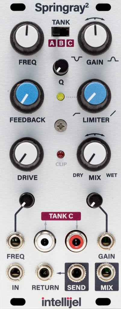 Intellijel Springray 2 Spring Reverb Eurorack Module Intellijel Springray 2 Spring Reverb Eurorack Module