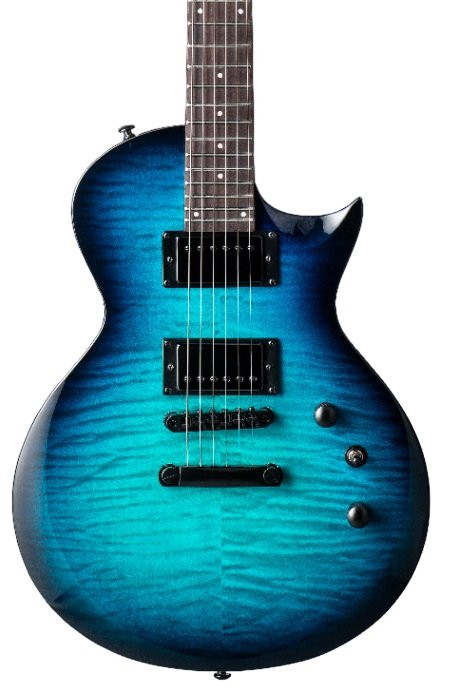 ESP EC-200DX in LTD EC-200DX Blue Burst