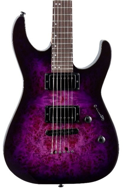 ESP LTD M-200DX NT Electric Guitar in Purple Burst ESP LTD M-200DX NT Electric Guitar in Purple Burst