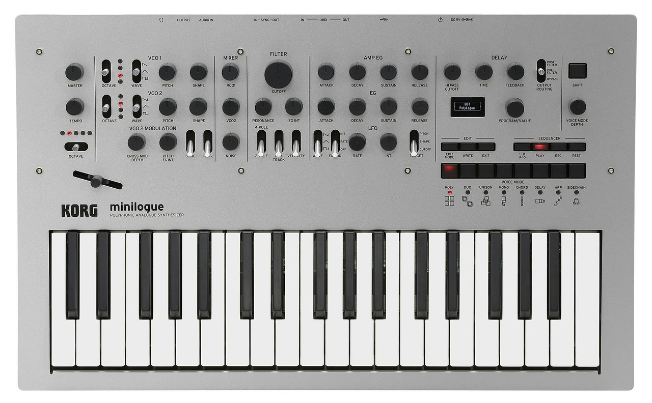 Korg Minilogue Polyphonic Analogue Synthesizer Korg Minilogue Polyphonic Analogue Synthesizer