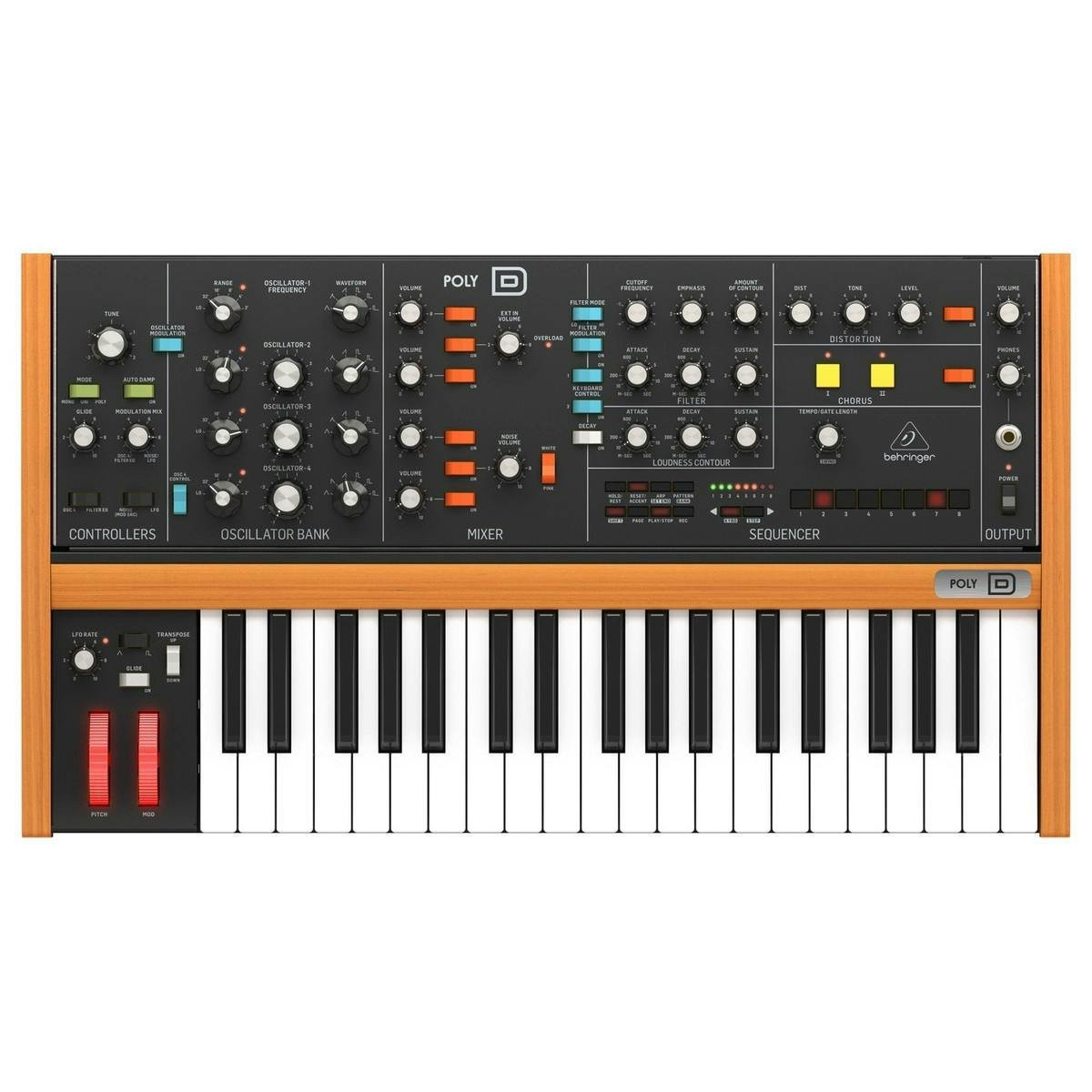 Behringer Poly D Analogue 4-Voice Polyphonic Synthesizer Behringer Poly D Analogue 4-Voice Polyphonic Synthesizer