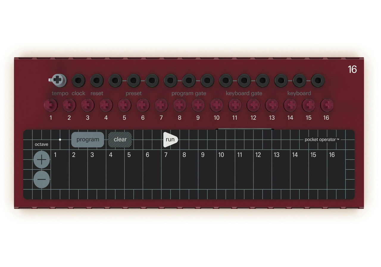 Teenage Engineering POM-16 Pocket Operator Modular Keyboard Teenage Engineering POM-16 Pocket Operator Modular Keyboard