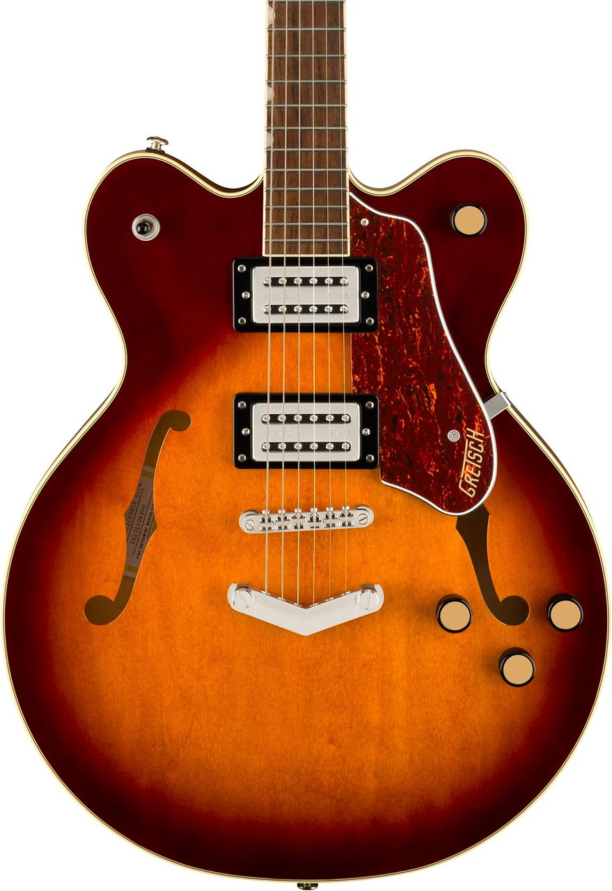 Gretsch G2622 Streamliner Hollow-Body Electric Guitar with V-Stoptail in Forge Glow Gretsch G2622 Streamliner Hollow-Body Electric Guitar with V-Stoptail in Forge Glow